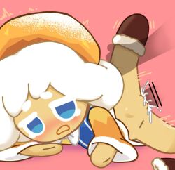 chibi cookie_run cookie_run_kingdom cookie_run_ovenbreak cream_puff_cookie food food_creature