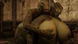 16:9 2023 3d 3d_(artwork) 3d_animation ambiguous_penetration animated anthro anthro_on_anthro anthro_penetrated anthro_penetrating areola argonian ass ass_up bethesda_softworks big_breasts big_butt bouncing_breasts breast_grab breast_squish breasts butt_jiggle curvy_figure deforming_mesh digital_media_(artwork) duo female female_penetrated from_behind_position front_view furniture hand_on_breast horn huge_breasts huge_butt intraspecies jiggling larger_female looking_at_another loop male male/female male_penetrating moan non-mammal_breasts nude open_mouth penetration reptile scalie sex short_playtime size_difference small_dom_big_sub smaller_male sound sound_effects sound_warning squish tail tavern teeth the_elder_scrolls thick_thighs video voice_acted voluptuous wide_hips widescreen zenith741