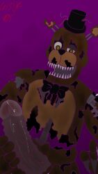 dick five_nights_at_freddy's five_nights_at_freddy's_4 freddy_(fnaf) male male_only nightmare_freddy