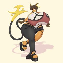 big_breasts breasts female huge_breasts pokémon_(species) pokemon pokemon_(species) raichu suiikax thick_thighs wide_hips