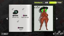 1girls 3d alternate_version_available areolae barefoot breasts completely_nude completely_nude_female female female_only full_body funmina hat naked naked_female nipple_piercing nipples nude nude_female octoling octoling_girl piercing pussy solo solo_female splatoon standing