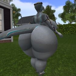 1girls 3d anthro big_ass big_breasts blue_(jurassic_world) breasts bubble_butt dinosaur dromaeosaurid female ferialexonar huge_ass jurassic_park jurassic_world legendary_pictures scalie second_life theropod thick_thighs universal_studios velociraptor wide_hips