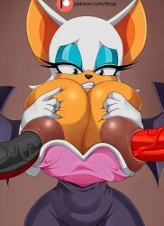 knuckles the echidna from sonic (series) by ttrop