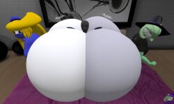 2girls 3d anon ass ass_to_ass between_buttocks big_ass big_breasts breasts bubble_butt colossal_ass female gardevoir gigantic_ass huge_ass hyper_ass lahabrea_(zer0264) large_ass massive_ass pokémon_(species) pokemon pokemon_(species) thick_thighs tsareena vanessa_(zer0264) wide_hips zer0264