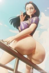 nico robin from one piece by aequd