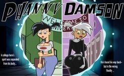 1girls after_transformation breasts cleavage danny_fenton danny_phantom female female_only gender_transformation huge_ass huge_breasts jessiestartf male_to_female mtf_transformation rule_63 thick_thighs transformation wide_hips