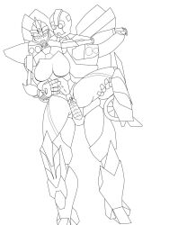 1boy 1girls ahe_gao alien alien_girl alien_humanoid alternate_version_available arcee arcee_(prime) breasts_out bumblebee_(transformers) elevator_sex featureless_breasts maximus34 robot robot_girl robot_humanoid transformers transformers_prime vagina vaginal_insertion vaginal_penetration vaginal_sex