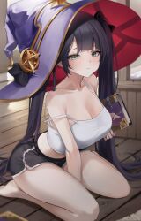 mona (genshin impact) from genshin impact by haku (liiixixixiii)