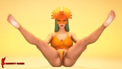 1girls bikini fortnite looking_at_viewer masked masked_female naughtygamer pose posing solo spread_legs sunbird