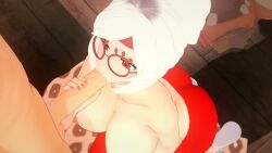 1boy 1girls 3d animated blowjob erect_penis fellatio female female_focus giddora glasses higher_resolution_duplicate huge_breasts leggings_only mp4 nintendo on_knees oral oral_penetration penis purah purah_(tears_of_the_kingdom) short_playtime shorter_than_30_seconds sound tagme tears_of_the_kingdom the_legend_of_zelda video white_hair