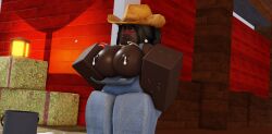 1girls 3d cometrr34 cum cum_on_breasts dark-skinned_female echorr34 roblox roblox_avatar robloxian robloxian_mia_khalifa self_upload tagme