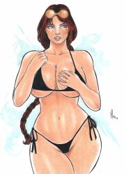 lara croft from tomb raider by ed benes studio