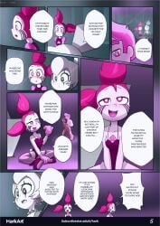 comic connie_maheswaran harkart original_character page_5 spinel_(steven_universe) steven_universe