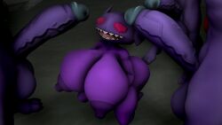 3d 3d_(artwork) big_breasts big_penis breasts female huge_breasts huge_cock novaparadox1337 penis pokémon_(species) pokemon sableye