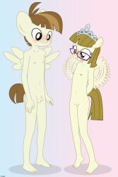 abstract_background absurd_res anthro aroused duo equid equine exhibitionism female foreskin friendship_is_magic genitals hasbro hi_res horse male mammal my_little_pony nude pegasus penis pony pussy tolpain wings young zippoorwhill_(mlp)