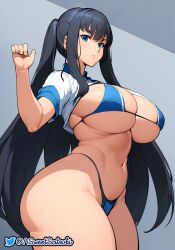 ai_generated capi_mapache kill_la_kill kiryuuin_satsuki