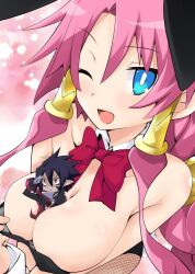 artina breasts bunny_ears bunny_girl bunnysuit cleavage disgaea disgaea_4 iwasi_r large_breasts nippon_ichi_software valvatorez