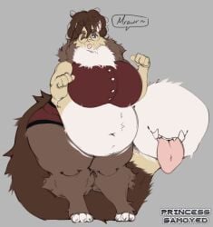 big_breasts breasts female princesssamoyed thick_thighs wide_hips