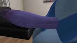 3d animated big_penis ferialexonar furry huge_cock masturbation penis tagme video