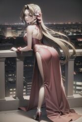 aerith gainsborough from final fantasy by dibujando365