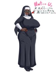 dark-skinned_female huge_breasts ninja-8004 notice_us_monster_hunter nun reverend_mother_tanisha