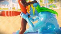 3d_(artwork) 3d_animation animated anthro anthrofied balls beach big_breasts blue_body blue_fur breast_physics breasts deep_throat digital_media_(artwork) duo ear_grab equid equine erection fellatio female friendship_is_magic fur genitals hair hasbro horse humanoid hyper_penis larger_female lotion male male/female mammal massive_balls my_little_pony nipples nude oral palewdas_arts penile penis physics pony rainbow_dash_(mlp) red_body red_fur scrag_boy scraggle scraggy_(artist) seaside sex short_playtime size_difference small_but_hung smaller_male straight_hair sucking tagme tail