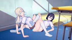 asobi_asobase koikatsu scissoring tagme