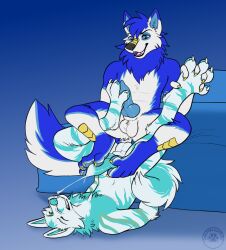 absurd_res anthro arctic_wolf balls barefoot between_toes bodily_fluids canid canine canis carifoxleopard claws cum cum_on_face cum_on_own_face cum_on_self domestic_dog dominant dominant_male dragon duo eastern_dragon feet foot_fetish foot_focus foot_grab foot_play footjob fox genital_fluids genitals hi_res husky knot male male/male mammal mutual_footjob mutual_masturbation nordic_sled_dog orgasm pawpads paws sex soarin_(soarinarts) soles spitz story story_at_source story_in_description submissive submissive_male toe_claws toes two-footed_footjob wolf