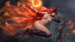 ahri ai_generated cavic0m female female_focus female_only foxfire_ahri infernal_series league_of_legends tagme