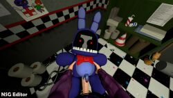 3d 3d_(artwork) anal anal_sex balls bow_tie digital_media_(artwork) erection five_nights_at_freddy's five_nights_at_freddy's_2 gay genitals hi_res lagomorph leporid looking_at_viewer male male/male male_penetrated male_penetrating male_penetrating_male mammal nsg_editor penetration penis plushie plushophilia rabbit scottgames sex source_filmmaker withered_bonnie