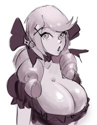 1girls big_breasts gwen_(league_of_legends) huge_breasts league_of_legends riot_games tagme zdecielo