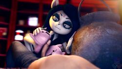 3d 3d_(artwork) absurd_res cartoon_hangover claire_(the_summoning) digital_media_(artwork) foot_fetish foot_play footjob hi_res male penis rookieanimator210 sex shoejob source_filmmaker the_summoning