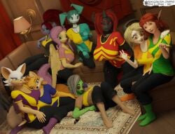 3d 3d_model 9girls anthro arthur_and_the_invisibles bestia charlie_morningstar_(hazbin_hotel) curvy demon elf fluttershy_(mlp) fully_clothed hazbin_hotel huge_breasts jenny_wakeman lord_dominator lord_dominator_(wo262) lox_(artist) mobian mobian_(species) mobian_bat my_life_as_a_teenage_robot my_little_pony rouge_the_bat rouge_the_bat_(warfaremchine) sega sexually_suggestive sonic_(series) sonic_adventure_2 sonic_the_hedgehog_(series) straight_hair tails the_beast_(the_binding_of_isaac) the_binding_of_isaac undertale undertale_(series) undyne undyne_(wo262) wander_over_yonder xj-9