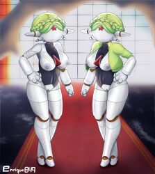 absurd_res atomic_heart breasts duo enrique849 female female/female gardevoir generation_3_pokemon hi_res humanoid nintendo nude pokemon pokemon_(species) the_twins_(atomic_heart)