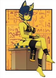 animal_crossing ankha furry furry_female furry_only leduckyarts