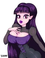 aged_up big_breasts big_lips bimbo_lips bimbofication elissabat goth goth_girl gothic gothic_lolita jose12mexico long_hair mattel monster_high pink_body pink_skin presenting_breasts purple_eyes vampire