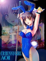 bukkake bunny_girl cum neko_coon oppai pool_cue usagimimi