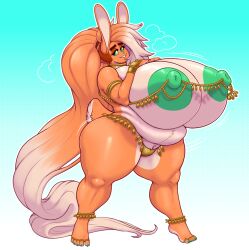 1girls big_ass big_breasts breasts_bigger_than_head breasts_bigger_than_torso dulce_(mr.pink) enormous_ass furry huge_ass huge_breasts hyper hyper_ass hyper_breasts long_hair looking_at_viewer massive_breasts mr.pink pinkpalooka source tagme thick_thighs wide_hips