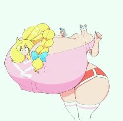 animated big_breasts breasts cassie_(theycallhimcake) dullahan head_swap huge_breasts mp4 no_sound tagme theycallhimcake thick_thighs video wide_hips