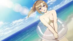 beach desingahv do_you_love_your_mom_and_her_two-hit_multi-target_attacks? female female_only floatie nude oosuki_mamako pussy solo solo_focus tagme tsuujou_kougeki_ga_zentai_kougeki_de_ni-kai_kougeki_no_okaasan_wa_suki_desu_ka?