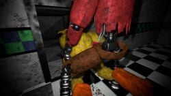 3d ahe_gao animated chica_(fnaf) cum five_nights_at_freddy's five_nights_at_freddy's_2 foxy_(fnaf) furry no_sound sex straight tagme video what withered_chica withered_foxy yuuki_momofox