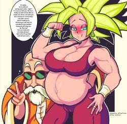 1boy 1girls afreetime ass_cleavage ass_focus ass_grab big_ass big_breasts big_nipples big_penis blush blush_lines blushing butt_crack cabba dragon_ball dragon_ball_super dragon_ball_z earring earrings edit edited edited_screencap fusion green_hair heart heart-shaped_pupils heart_eyes imminent_sex kefla legendary_super_saiyan long_hair married married_couple married_woman master_roshi muscular_female muscular_male naked netorare ntr old_man older_male potara_earrings pregnant ring saiyan sketch smile smiling super_saiyan super_saiyan_2 super_saiyan_god suprised tecfuzz text text_bubble universe_6_girls wedding_ring white_skin younger_female