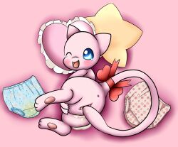 absurd_res generation_1_pokemon hi_res horuru legendary_pokemon mew_(pokemon) nintendo pokemon pokemon_(species)