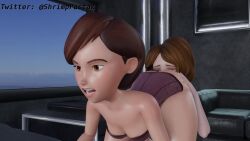 2girls 3d animated ass_on_face ass_sniffing aunt_cass big_ass big_hero_6 cass_hamada elastigirl fart fart_without_cloud farting farting_in_face female fetish helen_parr lesbian lesbians marvel marvel_comics milf mp4 sniffing_ass sound tagme the_incredibles video yuri