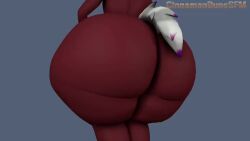 3d animated ass_expansion big_ass bubble_butt cinnamon_buns_(character) cinnamonbunssfm huge_ass hyper_ass no_sound tagme thick_thighs video wide_hips