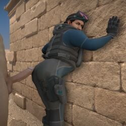 3d against_wall alternate_angle ass big_penis clothed_female_nude_male counter-strike:_global_offensive counter-strike_(series) davida_fernandez diver gear huge_cock imminent_penetration nude_male plop_20 presenting showing_ass tagme teasing thick tight_clothing valve