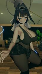 3d 3d_model big_breasts hololive hololive_english hololive_english_-council- hololive_english_-promise- huge_breasts large_breasts ouro_kronii tagme the3ndergamer thick virtual_youtuber vrchat vrchat_avatar vtuber