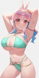 armpits bikini gomashiwo_o hozuki_kaede huge_breasts onii-chan_wa_oshimai!