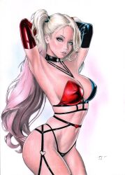 harley quinn from batman (series) by ed benes studio