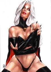 1girls 2023 chaos_comics coffin_comics curvy_body curvy_female curvy_figure death_(personification) ed_benes_studio female_focus female_only grim_reaper hi_res huge_breasts lady_death long_hair queen_of_the_dead seductive_look solo_female solo_focus voluptuous voluptuous_female white_hair